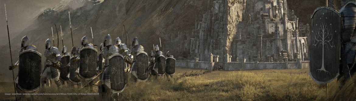 Army of Gondor outside Minis Tirith