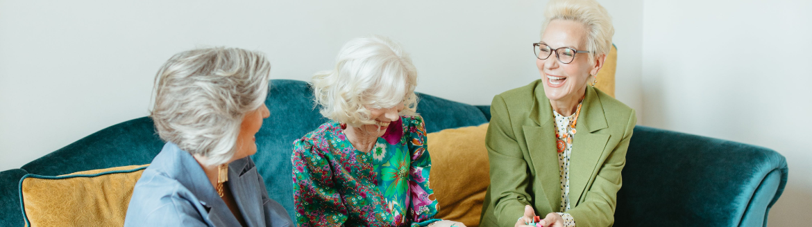 women sitting