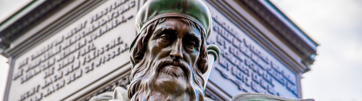 john wycliffe statue