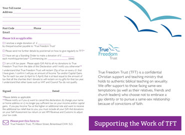 Supporters' Leaflet