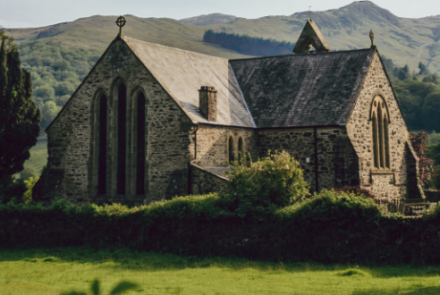 church in countryside